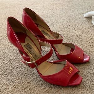 Jimmy Choo pink heels